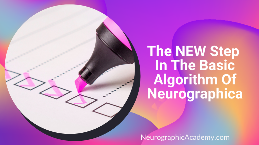 NEW Step In The Basic Algorithm Neurographica NeuroGraphic Academy